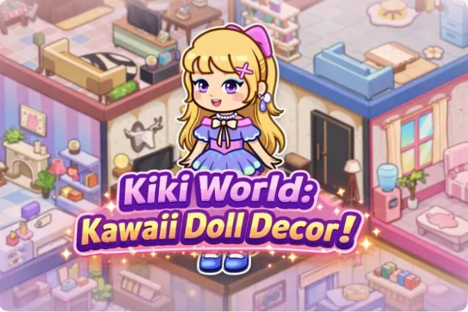Kiki World: Kawaii Doll Decor! game Play Kiki World: Kawaii Doll Decor! game