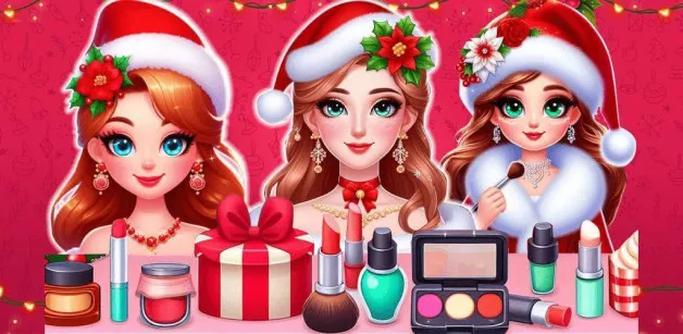 Play Christmas Girls Dress Up game
