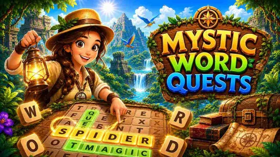 Play Mystic Word Quests game