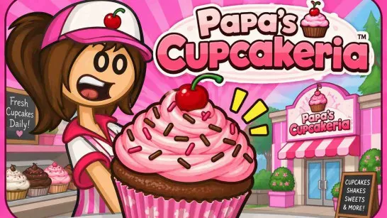 Play Papa's Cupcakeria game