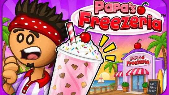 Play Papa's Freezeria game