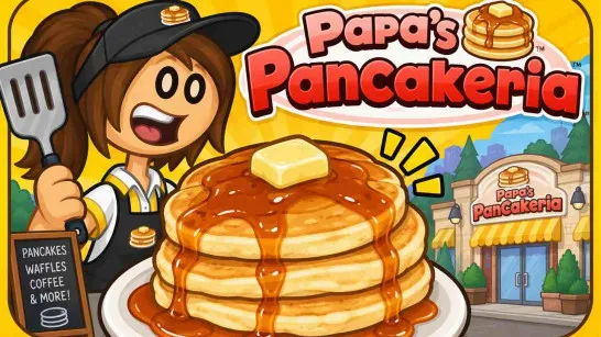 Papa's Pan Cakeria game Play Papa's Pan Cakeria game