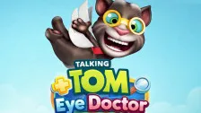 Talking Tom Eye Doctor