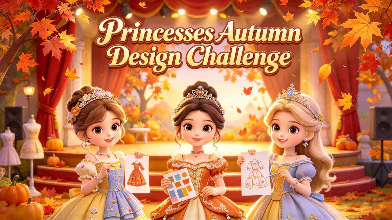How To Play Princesses Autumn Design Challenge